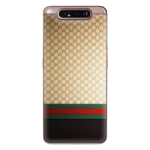 Чехлы ГУЧЧИ для Самсунг Галакси A80 2019 ( А805Ф ) (AlphaPrint) (Гуччи Фон)