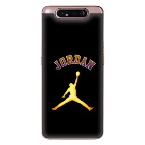 Чохли для Samsung Galaxy a80 2019 ( A805F ) - з картинкою JORDAN (AlphaPrint) (Jordan Gold)