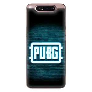 Чехол PUBG для Самсунг Галакси A80 2019 ( А805Ф ) (AlphaPrint) (Лого PUBG)