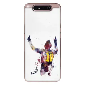 Чехлы Месси для Samsung Galaxy a80 2019 ( A805F ) (AlphaPrint) (Messi Barca)