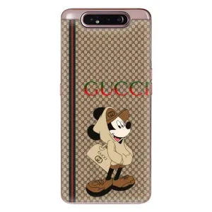 Чехлы ГУЧЧИ для Самсунг Галакси A80 2019 ( А805Ф ) (AlphaPrint) (Mickey GUCCI)