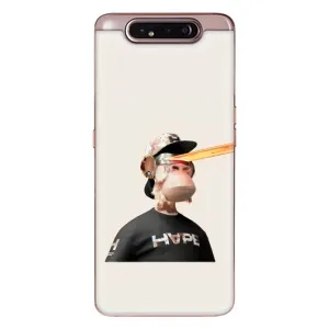Чехлы с Обезьянами NFT для Samsung Galaxy a80 2019 ( A805F ) (AlphaPrint) (обезьяна NFT в очках)