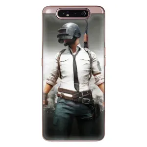 Чехол PUBG для Самсунг Галакси A80 2019 ( А805Ф ) (AlphaPrint) (Пабг мен)