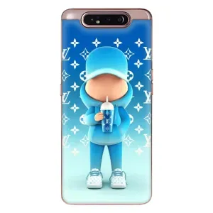 Крутые Чехлы Луи Виттон для Samsung Galaxy a80 2019 ( A805F ) (AlphaPrint) (Парень LV)