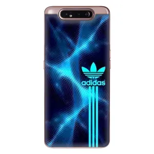 Чохли Адидас для Samsung Galaxy a80 2019 ( A805F ) (AlphaPrint) (Синій Адідас)