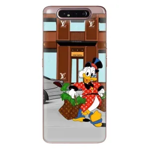 Чехлы для Samsung Galaxy a80 2019 ( A805F ) - Скрудж МакДак Louis Vuitton (PREMIUMPrint) (Скрудж ЛВ)