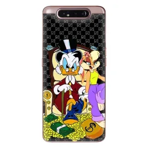 Чехлы для Samsung Galaxy a80 2019 ( A805F ) - Скрудж МакДак Louis Vuitton (PREMIUMPrint) (Стильная Утка)