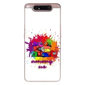 Чохли Амонг Ас для Samsung Galaxy a80 2019 ( A805F ) (AlphaPrint) (Яскравий АмонгАс)