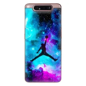 Чохли для Samsung Galaxy a80 2019 ( A805F ) - з картинкою JORDAN (AlphaPrint) (Яскравий Джордан)