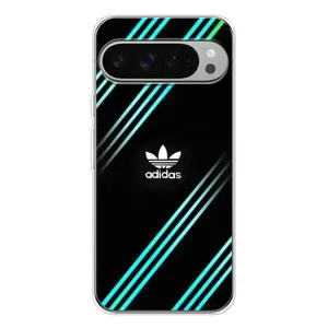 Чохли Адидас для Google Pixel 10 Pro XL (AlphaPrint) (Адідас з полосами)