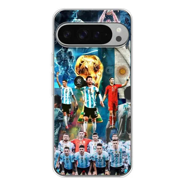 Чехол с принтом «Аргентина Месси» для Google Pixel 10 Pro XL