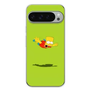 Чехол с Симпсонами для Google Pixel 10 Pro XL (VPrint) (Барт Симпсон)