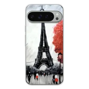 Чохол Ейфелева Вежа Google Pixel 10 Pro XL - (AlphaPrint) (Вежа в Парижі)