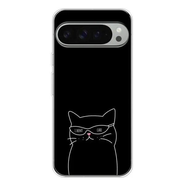 Чехол с принтом «Равнодушный кот» для Google Pixel 10 Pro XL Чехол с принтом «Равнодушный кот» для Google Pixel 10 Pro XL