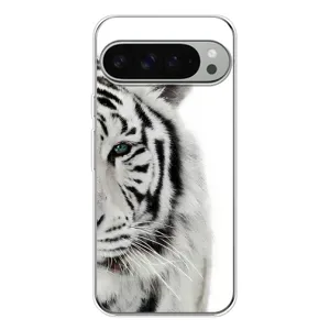Чохли з картинкою животних Google Pixel 10 Pro XL (Білий Тигр)