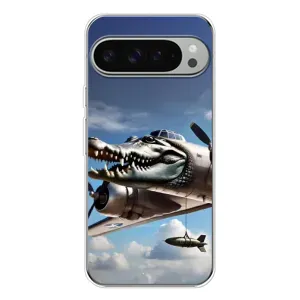Чехол с принтом «Бомбардиро крокодило» для Google Pixel 10 Pro XL