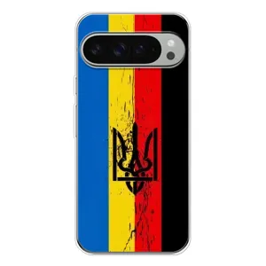 Украинские Чехлы для Google Pixel 10 Pro XL с картинкой УПА (AlphaPrint) (Флаг УПА)