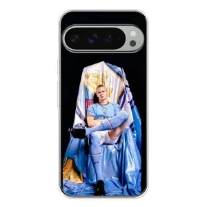 Чехлы с футболистом Ерлинг Холанд для Google Pixel 10 Pro XL (AlphaPrint) (футболист Холанн)
