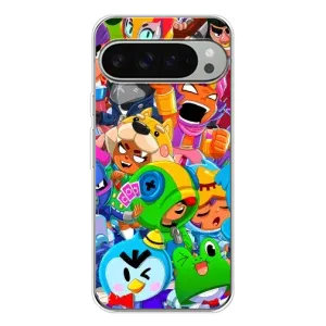 Чехол для Google Pixel 10 Pro XL Бравл Старс (VPrint)