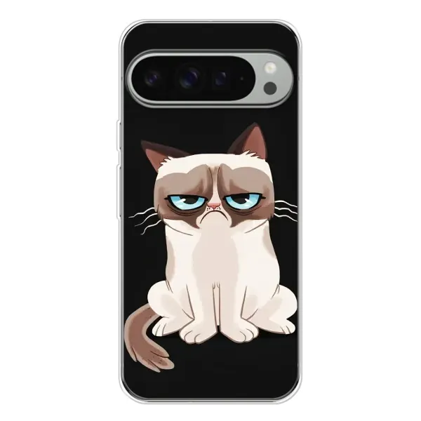 Чехол с принтом «Грустный кот» для Google Pixel 10 Pro XL