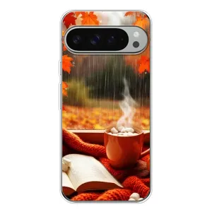 Чохол з принтом «Кава і дощ» для Google Pixel 10 Pro XL