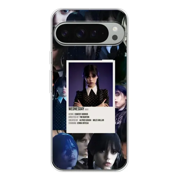 Чохол з принтом «колаж Венздей» для Google Pixel 10 Pro XL Чохол з принтом «колаж Венздей» для Google Pixel 10 Pro XL