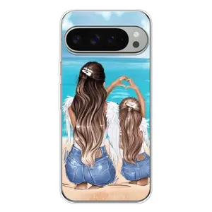 Чохол з друком для Google Pixel 10 Pro XL - (Мама з дитинкою) (AlphaPrint) (Мама з донькою)