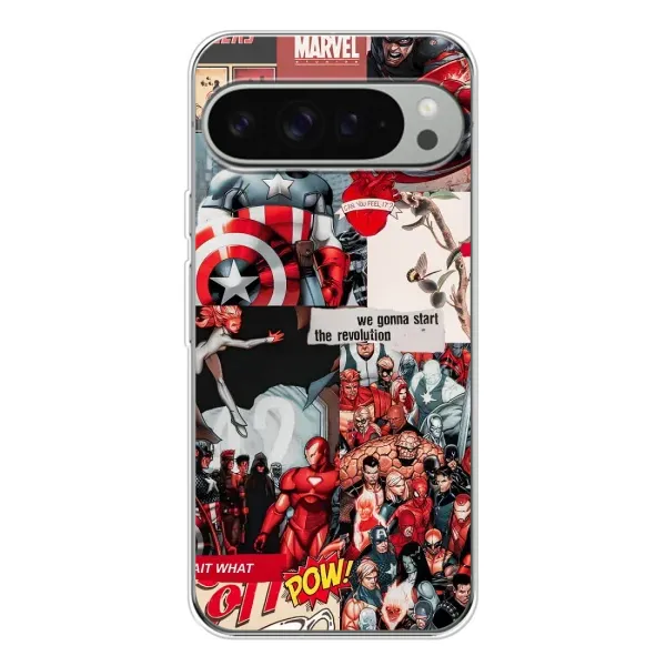 Чехол с принтом «Марвел Комикс» для Google Pixel 10 Pro XL Чехол с принтом «Марвел Комикс» для Google Pixel 10 Pro XL