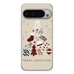 Різдвяні, Святкові Чохли для Піксель 10 Про ХЛ (Merry Christmas)