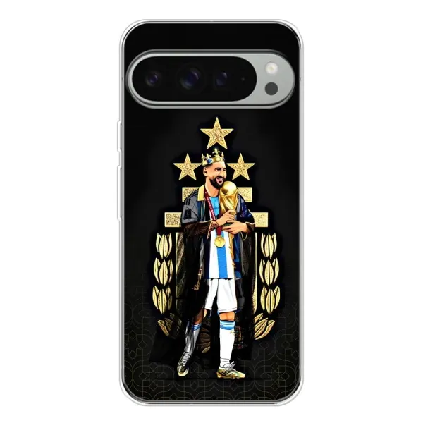 Чехол с принтом «Месси Король» для Google Pixel 10 Pro XL Чехол с принтом «Месси Король» для Google Pixel 10 Pro XL