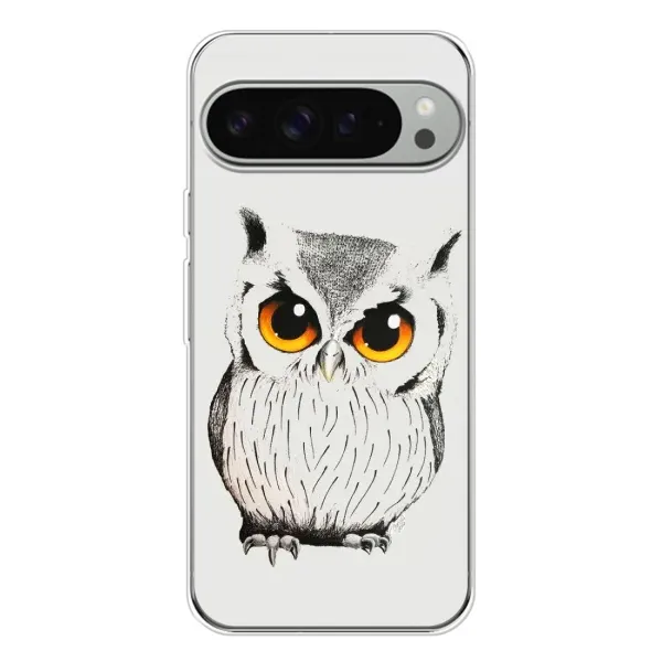 Чохол з принтом «Мила Сова» для Google Pixel 10 Pro XL