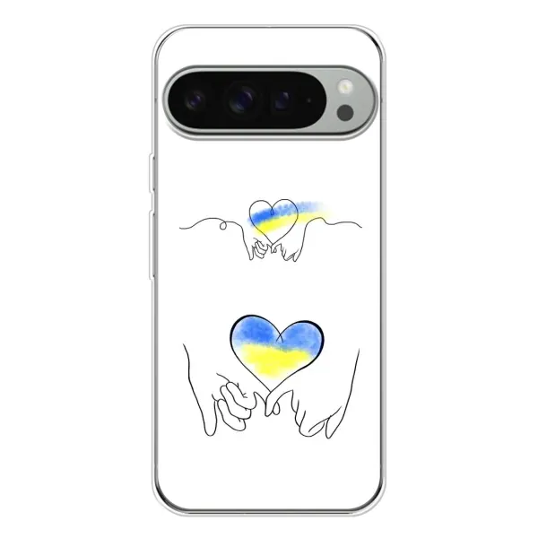 Чехол с принтом «Мир Украине» для Google Pixel 10 Pro XL Чехол с принтом «Мир Украине» для Google Pixel 10 Pro XL