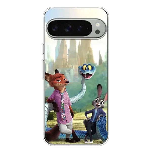 Чохол з принтом «Герої мультфільму Зоотрополіс» для Google Pixel 10 Pro XL