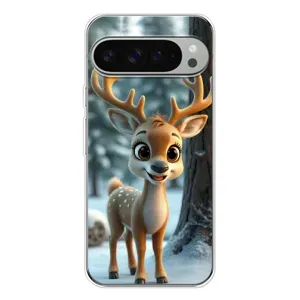 Чохол з принтом «Оленятко в лісі» для Google Pixel 10 Pro XL