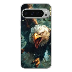 Чохол з картинкою 'Хижаки' для Google Pixel 10 Pro XL (Орел у польоті)