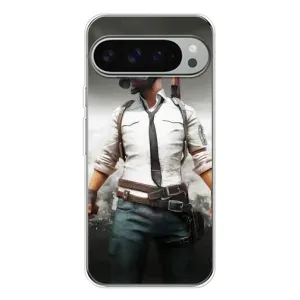 Чеjхол PUBG для Піксель 10 Про ХЛ (AlphaPrint) (Пабг мен)