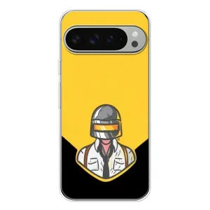 Чеjхол PUBG для Піксель 10 Про ХЛ (AlphaPrint) (Пабг в шоломі)