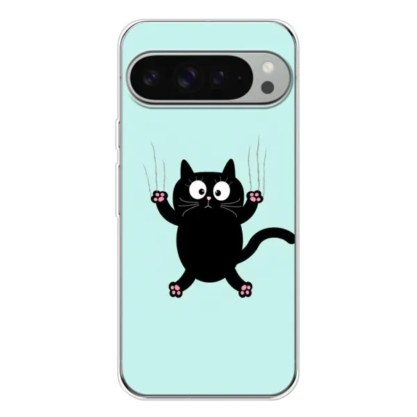 Чехол с принтом «Падающий кот» для Google Pixel 10 Pro XL