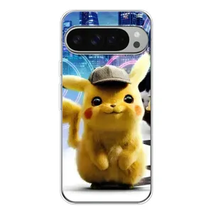 Чохол з Пікачу на Google Pixel 10 Pro XL (Пікачу в місті)