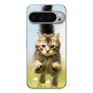 Чохли з Котиками для Google Pixel 10 Pro XL (VPrint) (Прижок кота)