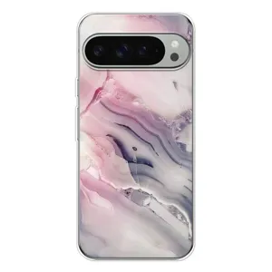 Мраморный чехол на Google Pixel 10 Pro XL (VPrint) (Пурпурный Мрамор)