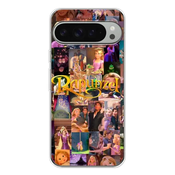 Чехол с принтом «Коллаж Рапунцель» для Google Pixel 10 Pro XL Чехол с принтом «Коллаж Рапунцель» для Google Pixel 10 Pro XL