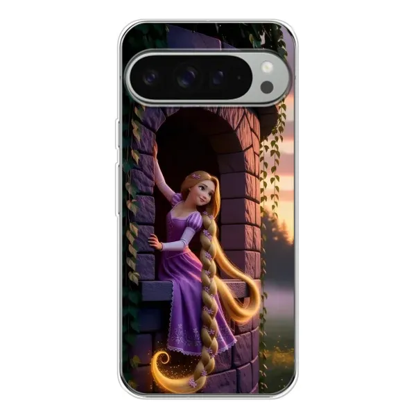 Чехол с принтом «Рапунцель на башне» для Google Pixel 10 Pro XL Чехол с принтом «Рапунцель на башне» для Google Pixel 10 Pro XL