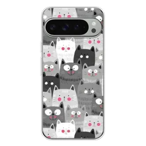 Чохли з Котиками для Google Pixel 10 Pro XL (VPrint) (Мальовані котики)