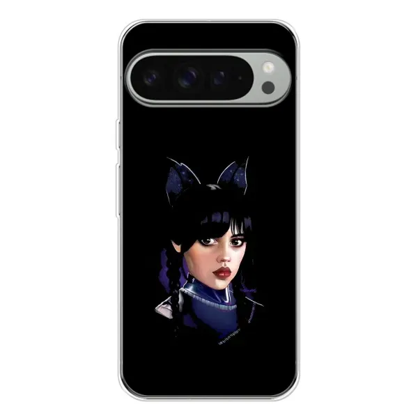 Чохол з принтом «серйозна Венздей» для Google Pixel 10 Pro XL Чохол з принтом «серйозна Венздей» для Google Pixel 10 Pro XL