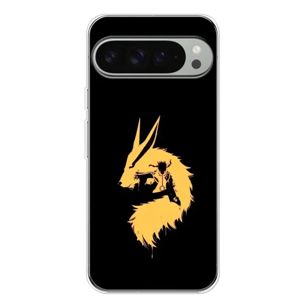 Чехол с принтом «силуэт Курама Наруто» для Google Pixel 10 Pro XL Чехол с принтом «силуэт Курама Наруто» для Google Pixel 10 Pro XL