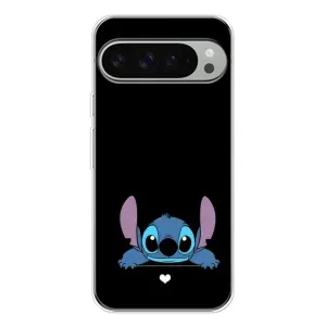 Чохол з принтом Стіч на Google Pixel 10 Pro XL (Стіч на чорному)