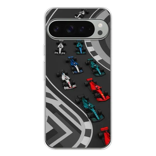 Чехол с принтом «Трасса Ф1» для Google Pixel 10 Pro XL