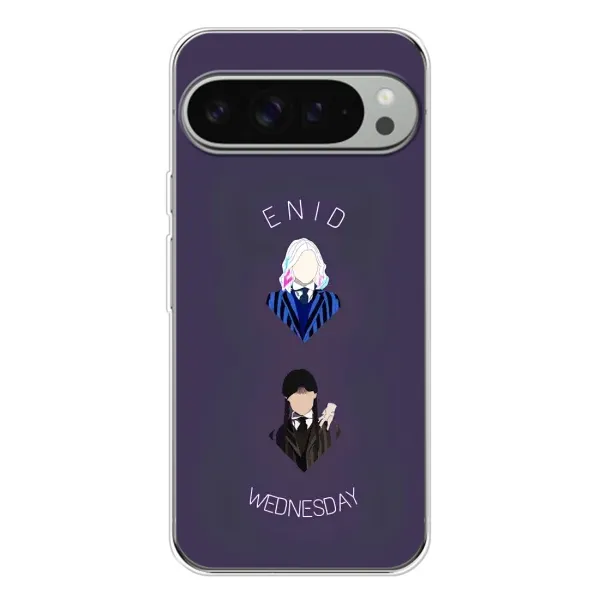 Чохол з принтом «Венздей і подруга» для Google Pixel 10 Pro XL Чохол з принтом «Венздей і подруга» для Google Pixel 10 Pro XL