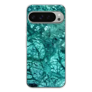 Мраморный чехол на Google Pixel 10 Pro XL (VPrint) (Зеленый мрамор)